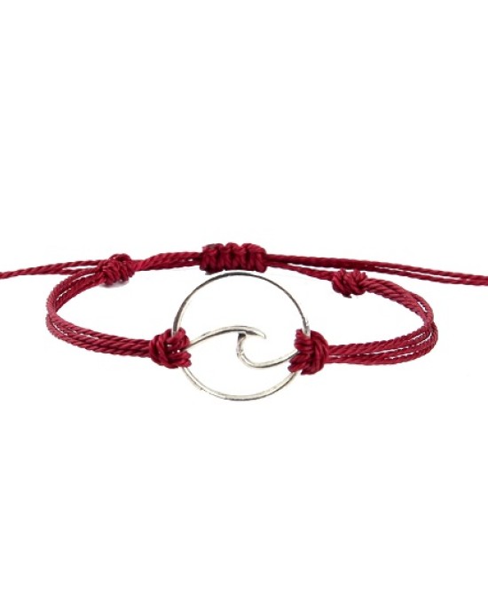 20Pcs Bohemian Wax Thread Wave Bracelet 20Pcs Bohemian Wax Thread Wave Bracelet