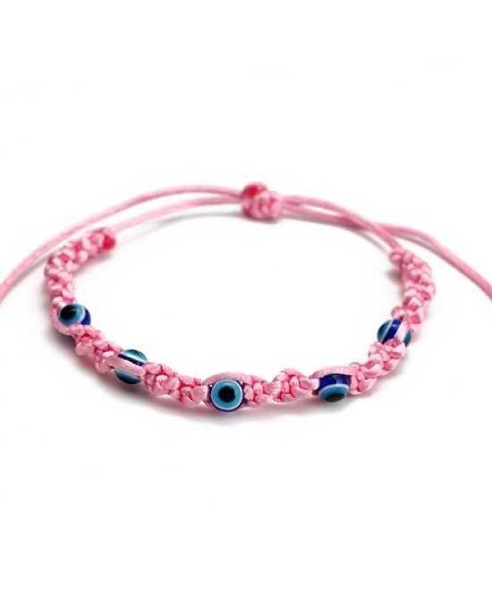 30Pcs Eye Charm Special Braided Rope Bracelet 30Pcs Eye Charm Special Braided Rope Bracelet