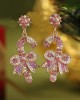 Two pairs Snowman Candy Rhinestone Drop Dangle Earrings Handmade Christmas Gifts Two pairs Snowman Candy Rhinestone Drop Dangle Earrings Handmade Christmas Gifts