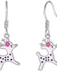 3 pairs Reindeer Dangle Drop Earrings 3 pairs Reindeer Dangle Drop Earrings