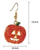 2 pairs Halloween Pumpkin Earrings 2 pairs Halloween Pumpkin Earrings