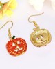 2 pairs Halloween Pumpkin Earrings 2 pairs Halloween Pumpkin Earrings