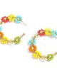 3 pairs Bohemian Fashion Beaded Handmade Hoop Earring for Women Vacation Party Gifts 3 pairs Bohemian Fashion Beaded Handmade Hoop Earring for Women Vacation Party Gifts