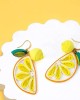 Cute Handmade Fruit Dangle Earrings for Women Girls Sale with 10 Pairs Cute Handmade Fruit Dangle Earrings for Women Girls Sale with 10 Pairs