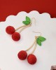 Cute Handmade Fruit Dangle Earrings for Women Girls Sale with 10 Pairs Cute Handmade Fruit Dangle Earrings for Women Girls Sale with 10 Pairs