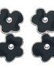 Wholesale with 5 Pairs Colorful Flower Gold Plated Dangle Earrings Wholesale with 5 Pairs Colorful Flower Gold Plated Dangle Earrings