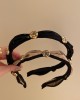 20 Pack Wholesale High End Temperament Camellia Winter Retro Headbands 20 Pack Wholesale High End Temperament Camellia Winter Retro Headbands