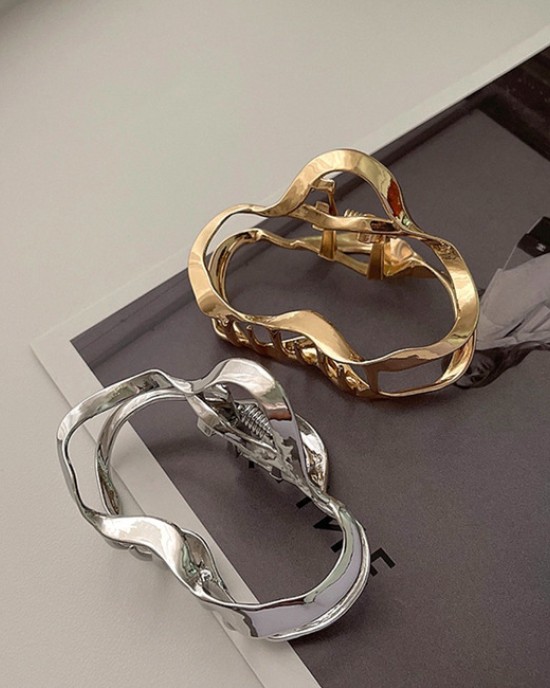 Irregular Line Metal Hairpin Female Back Head Grabbing Clip 10 Pack Wholesale Irregular Line Metal Hairpin Female Back Head Grabbing Clip 10 Pack Wholesale
