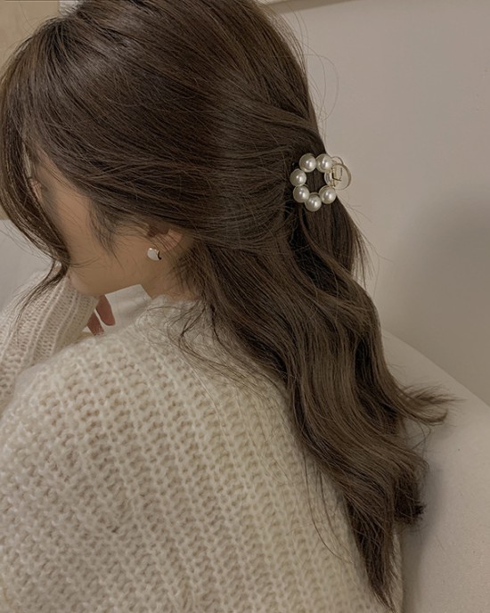 Elegant Temperament Pearl Hair Clip Exquisite Grab Clip 100 Packs Wholesale Elegant Temperament Pearl Hair Clip Exquisite Grab Clip 100 Packs Wholesale