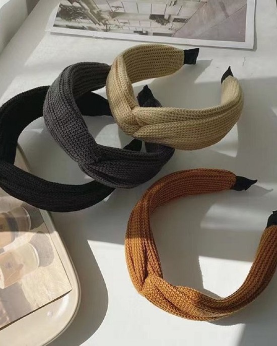Sale with 40Pcs Knitting Cross Knot Wide Edge Hairband Sale with 40Pcs Knitting Cross Knot Wide Edge Hairband
