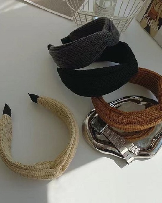 Sale with 40Pcs Knitting Cross Knot Wide Edge Hairband Sale with 40Pcs Knitting Cross Knot Wide Edge Hairband
