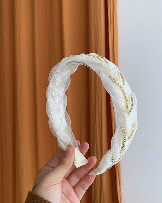 60Pcs Fashion Chain Braided Hair Hoop 60Pcs Fashion Chain Braided Hair Hoop