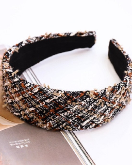 Sale with 200Pcs Vintage Wide Side Knitted Hair Hoop Sale with 200Pcs Vintage Wide Side Knitted Hair Hoop