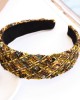 Sale with 200Pcs Vintage Wide Side Knitted Hair Hoop Sale with 200Pcs Vintage Wide Side Knitted Hair Hoop