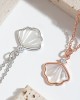 4 PCS Shellfish Shell Silver Necklace 4 PCS Shellfish Shell Silver Necklace