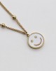 2 pcs Fashion simple Smiley Face Pendant Necklace 2 pcs Fashion simple Smiley Face Pendant Necklace