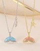 4 PCS Colorful Fish Tail Starfish Necklace 4 PCS Colorful Fish Tail Starfish Necklace