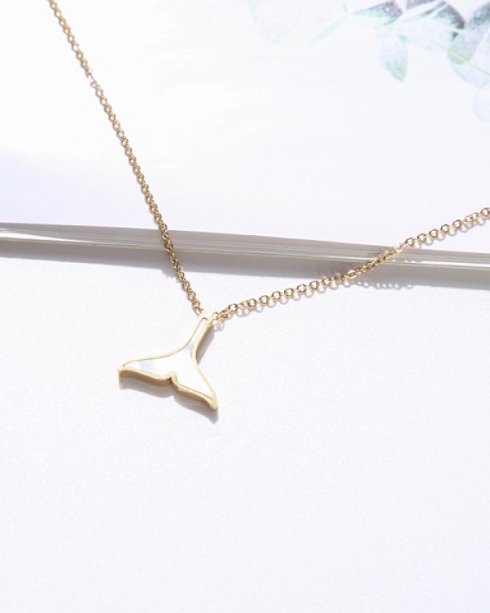 6 PCS Elegant Shell Fishtail Necklace 6 PCS Elegant Shell Fishtail Necklace