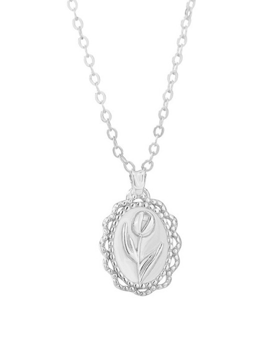 6PCS Rose Flower Pendant Necklace For Women 6PCS Rose Flower Pendant Necklace For Women