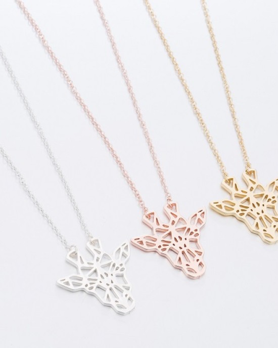 6 PCS Giraffe Charm Necklace 6 PCS Giraffe Charm Necklace
