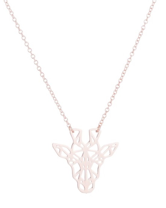 6 PCS Giraffe Charm Necklace 6 PCS Giraffe Charm Necklace
