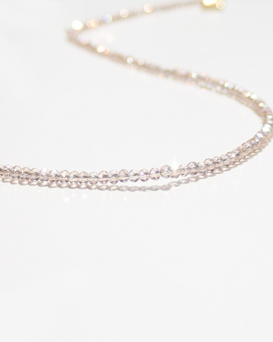 30Pcs Handmade Temperament White Crystal Necklace 30Pcs Handmade Temperament White Crystal Necklace