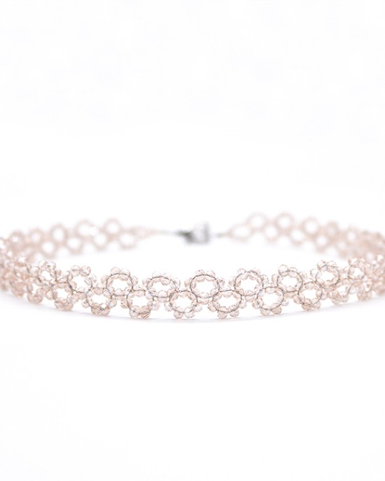 Temperament White Tea Gold Crystal Collar 6 Packs Wholesale Temperament White Tea Gold Crystal Collar 6 Packs Wholesale
