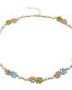 20 Pack Cute Handmade Colorful Faux Pearl Flower Boho Beaded Choker Necklace 20 Pack Cute Handmade Colorful Faux Pearl Flower Boho Beaded Choker Necklace