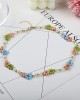 20 Pack Cute Handmade Colorful Faux Pearl Flower Boho Beaded Choker Necklace 20 Pack Cute Handmade Colorful Faux Pearl Flower Boho Beaded Choker Necklace