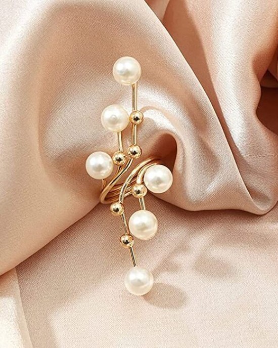 5 Pack Vintage Pearl Finger Rings Statement Imitation Pearls 5 Pack Vintage Pearl Finger Rings Statement Imitation Pearls