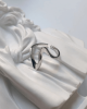 925 Sterling Silver Wave Half Open Knuckle Ring 10 Pack Wholesale 925 Sterling Silver Wave Half Open Knuckle Ring 10 Pack Wholesale