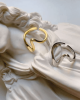 925 Sterling Silver Wave Half Open Knuckle Ring 10 Pack Wholesale 925 Sterling Silver Wave Half Open Knuckle Ring 10 Pack Wholesale