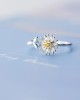 S925 Sterling Silver Ring Fashion Open Daisy Flower Rings 10 pcs S925 Sterling Silver Ring Fashion Open Daisy Flower Rings 10 pcs