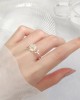 S925 Sterling Silver Ring Fashion Open Daisy Flower Rings 10 pcs S925 Sterling Silver Ring Fashion Open Daisy Flower Rings 10 pcs