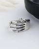 6 pcs Adjustable Open Cuff Party Finger Rings Resizable Jewelry Gifts 6 pcs Adjustable Open Cuff Party Finger Rings Resizable Jewelry Gifts